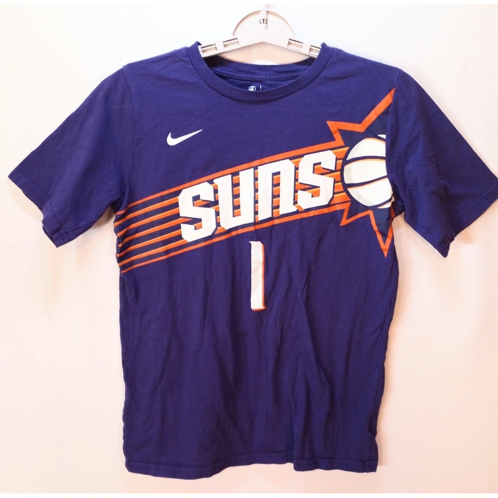 The Nike Tee Boy's T-Shirt, Size Large 14-16, NBA Phoenix Suns Booker #1